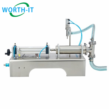 Semi-automatic Liquid Filler Drink Beer Filling Machine Auto Filling Machine Liquid Single Head Filling Machine